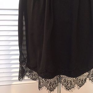 Zara trafaluc sheer lace dress